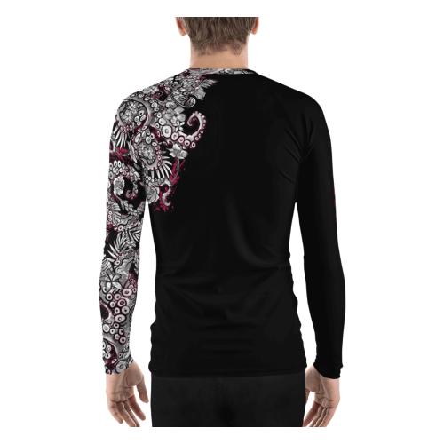 Spacefish Army Men's/Unisex Octopower Rashguard