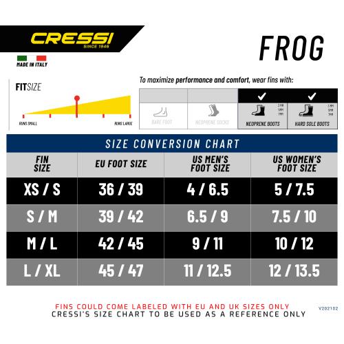 Cressi Frog Fins