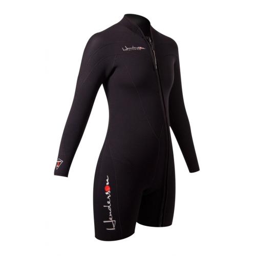 Henderson Thermoprene Women's 3mm Front Zip Long Sleeve Shorty