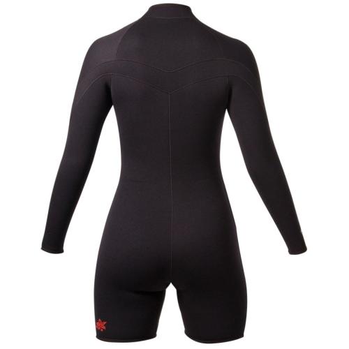 Henderson Thermoprene Women's 3mm Front Zip Long Sleeve Shorty