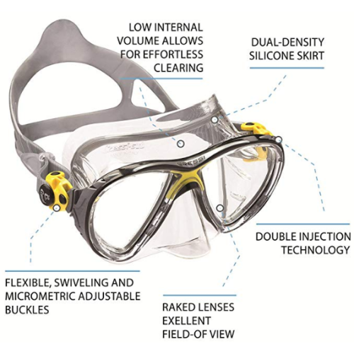 Cressi Big Eyes Evolution Crystal Mask