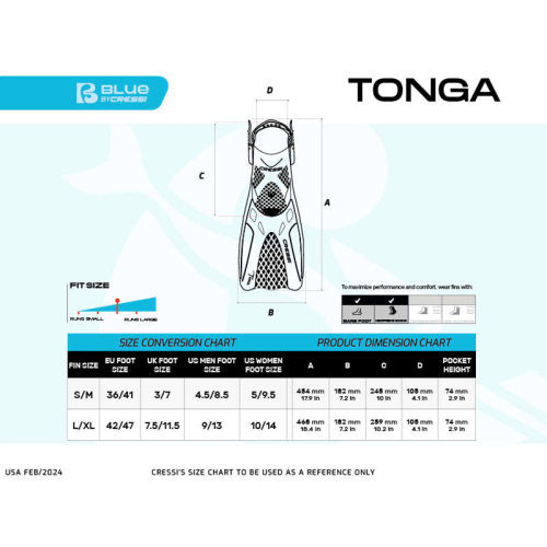 Cressi Tonga Fin
