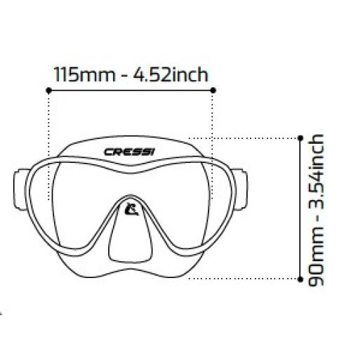 Cressi ZS1 & Corsica Snorkel Combo