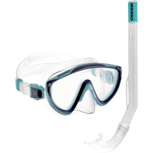 Cressi Tinetto & Mini Island Kid's Snorkel Set