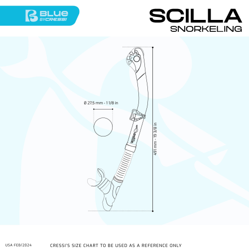 Cressi Scilla Snorkel