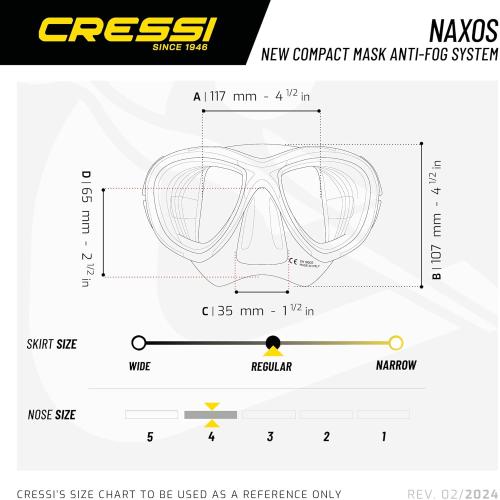 Cressi Naxos Mask 
