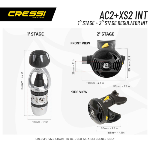 CRESSI AC2 + XS2 REGULATOR