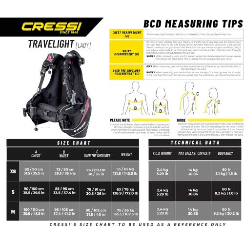 Cressi Travelight Women's BCD
