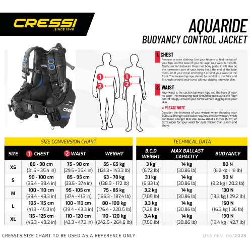 Cressi Aquaride BCD