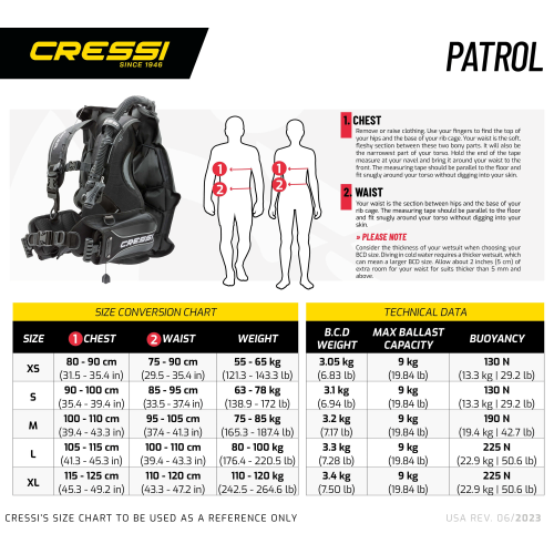 Cressi Patrol BCD