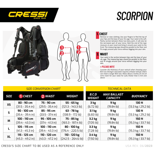 Cressi Scorpion BCD