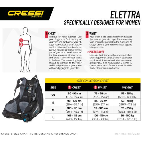Cressi Elettra Women's BCD