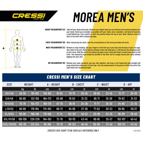 Cressi Morea 3mm Men's Wetsuit