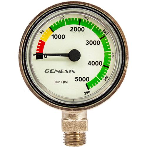 Brass Pressure Gauge PSI/BAR