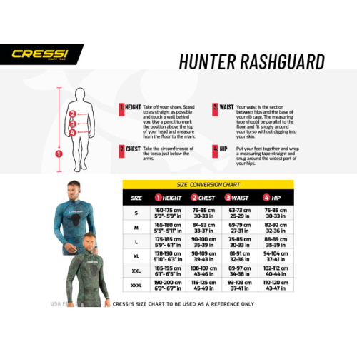Cressi Hunter Rash Guard