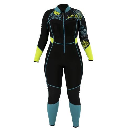 Akona Women's Tropic Line - 3/2MM Front Zip
