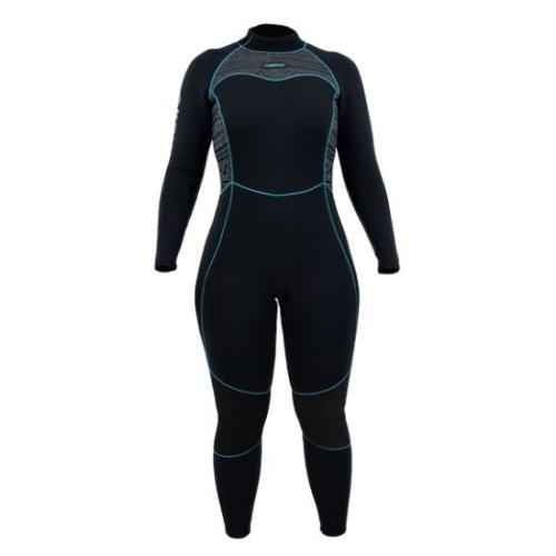 Akona Women's Classic Line - 7mm Back Zip