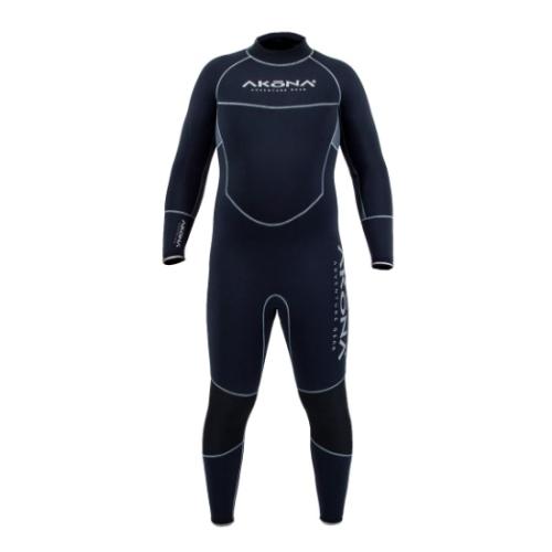 Akona Men's Classic Line - 7mm Back Zip