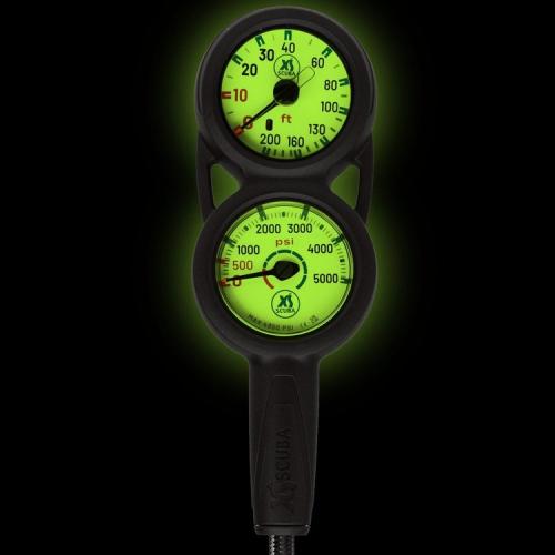 XS Scuba QuikVu Console- Pressure and Depth