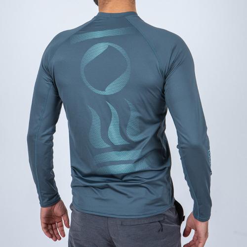 OCEANPOSITIVE MENS L/S HYDRO-T BALTIC LARGE