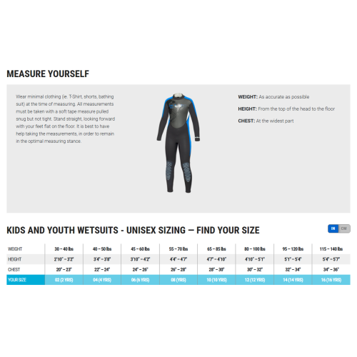 BARE 1mm Dolphin Floaty Kid's Shorty Wetsuit