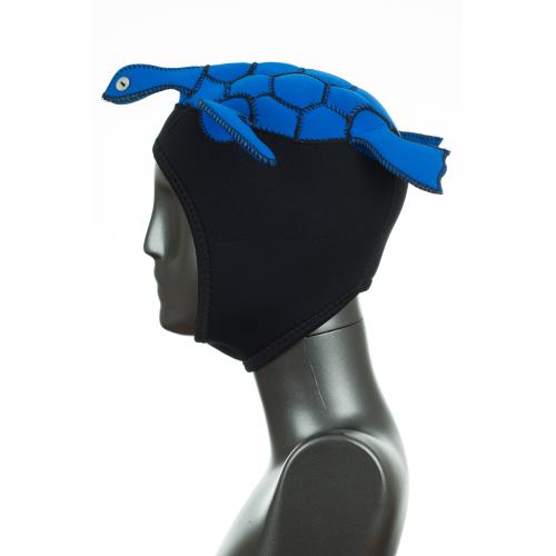 Leviathan Scuba Fantasy Hood - Blue Sea Turtle