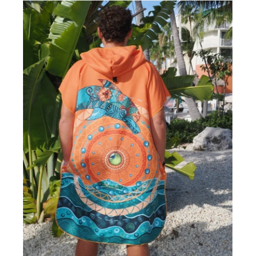 Towel Poncho - Nai'a - Dolphin