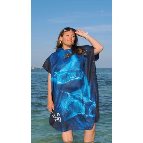 Towel Poncho - Midnight Manta