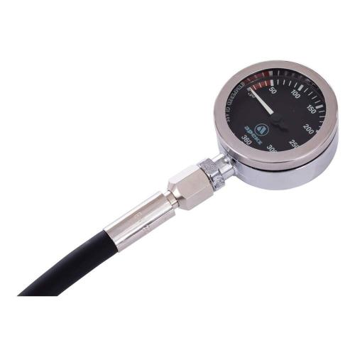Apeks Tek Pressure Gauge w/Hose - BAR