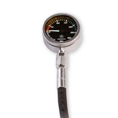 Apeks Tek Pressure Gauge w/Hose - BAR