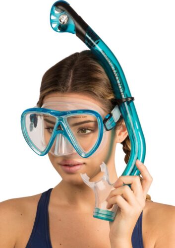 Cressi Ikarus & Orion Dry Snorkeling Set