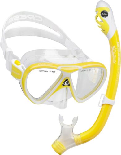 Cressi Pegaso & Iguana Dry Kid's Snorkeling Set
