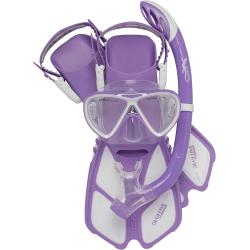 Cressi Mini Bonete Dry Youth Snorkel Set