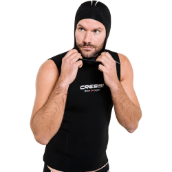 Cressi 2.5/5mm Men's Base Layer Hooded Vest