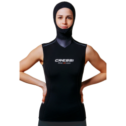 Cressi 2.5/5mm Ladies Base Layer Hooded Vest