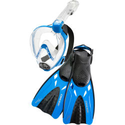 Cressi Baron & Tonga Full Face Snorkel Set