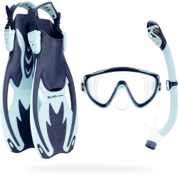 Cressi Tinetto Rocks Dry Youth Snorkel Set
