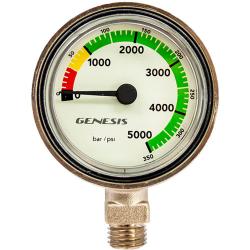 Brass Pressure Gauge PSI/BAR