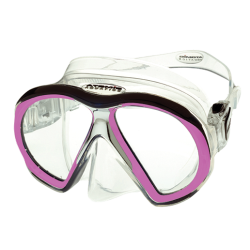 SubFrame Mask, Medium Fit, Clear/Pink
