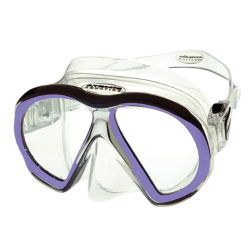 SubFrame Mask, Medium Fit, Clear/Purple