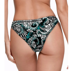 Spacefish Army - WOMENS CHEEKY BOTTOMS  BlueOctoBB
