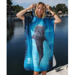 Towel Poncho - Lelewa'a - Whale Shark