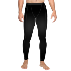 Spacefish Army Mens Black Pant
