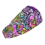 Spacefish Army Eco-Friendly Octofloral Splatterparty Head Band Spacefish Army Eco-Friendly Octofloral Splatterparty Head Band