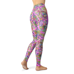 Women's Leggings Octofloral Splatterparty XS Women's Leggings Octofloral Splatterparty XS