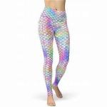 Spacefish Army Pyschedelic Mermaid Legging XS