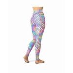 Spacefish Army Eco-Friendly Psychedelic Mermaid Contour Legging