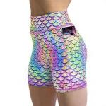 Spacefish Army Psychedelic Mermaid Shorts XS