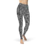 Spacefish Army Eco-Friendly Deep Sea Contour Legging