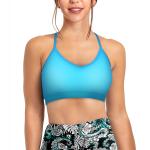 Spacefish Army Eco-friendly Bahama Blue Bikini Sports Bra Hybrid
